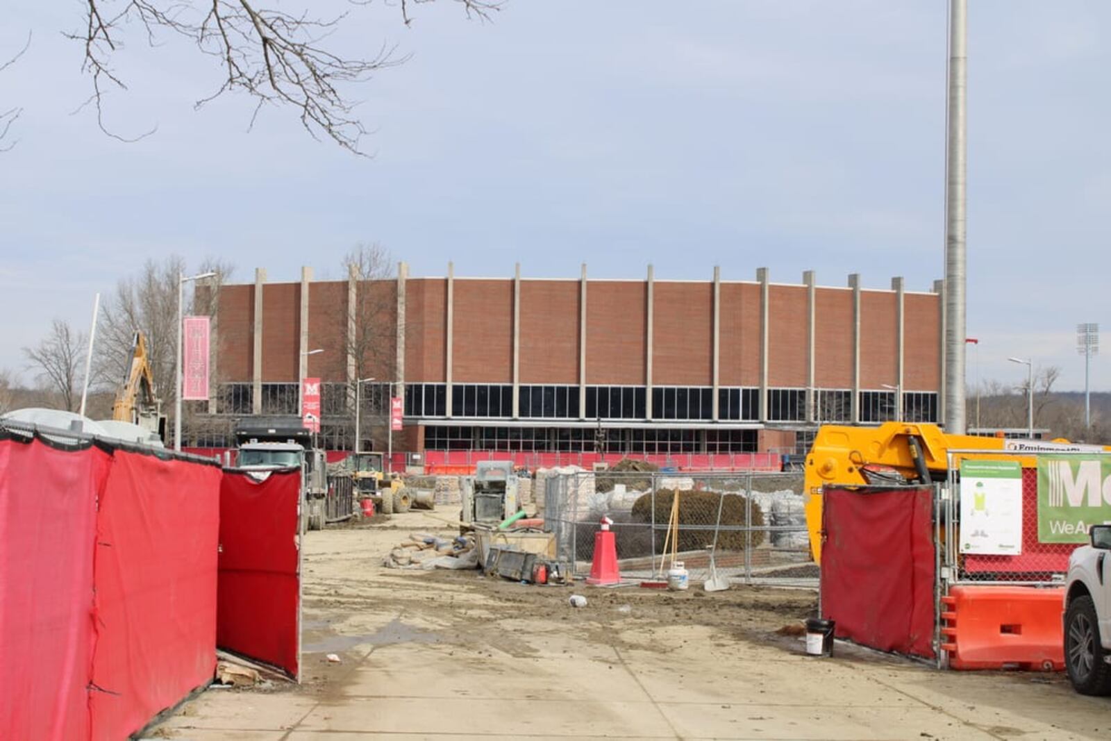 In the university's survey, 250 respondents said they would prefer that the university renovate Millett Hall, locate a new arena at or near Millett's current site, or abandon the effort entirely. SEAN SCOTT/OXFORD FREE PRESS