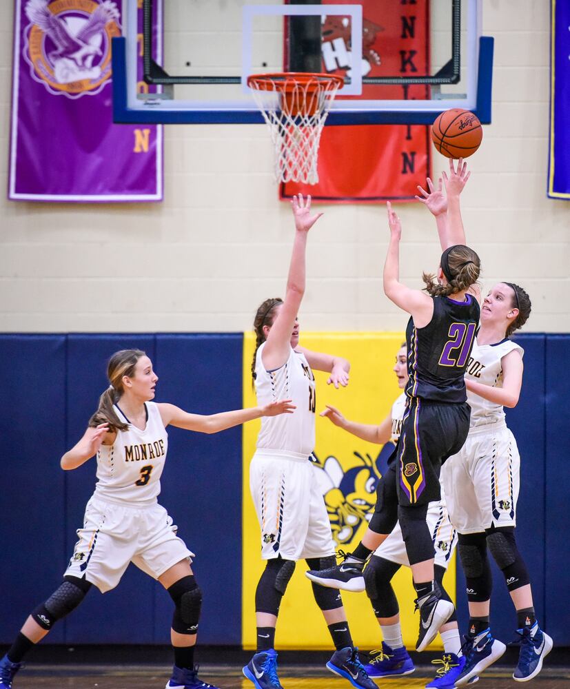 Monroe vs Bellbrook Girls Basketball