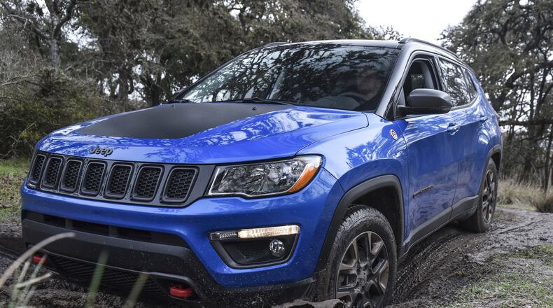 The 2017 Jeep Compass is available in four different trim configurations: Sport, Latitude, Limited and Trailhawk. Jeep photo