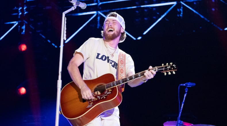 Bailey Zimmerman performs during CMA Fest on Sunday, June 9, 2024, in Nashville, Tenn. (Photo by Amy Harris/Invision/AP)