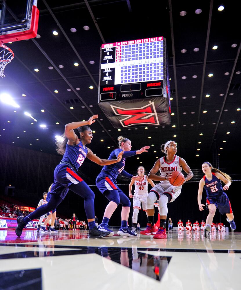 Miami vs Duquesne women's basketball