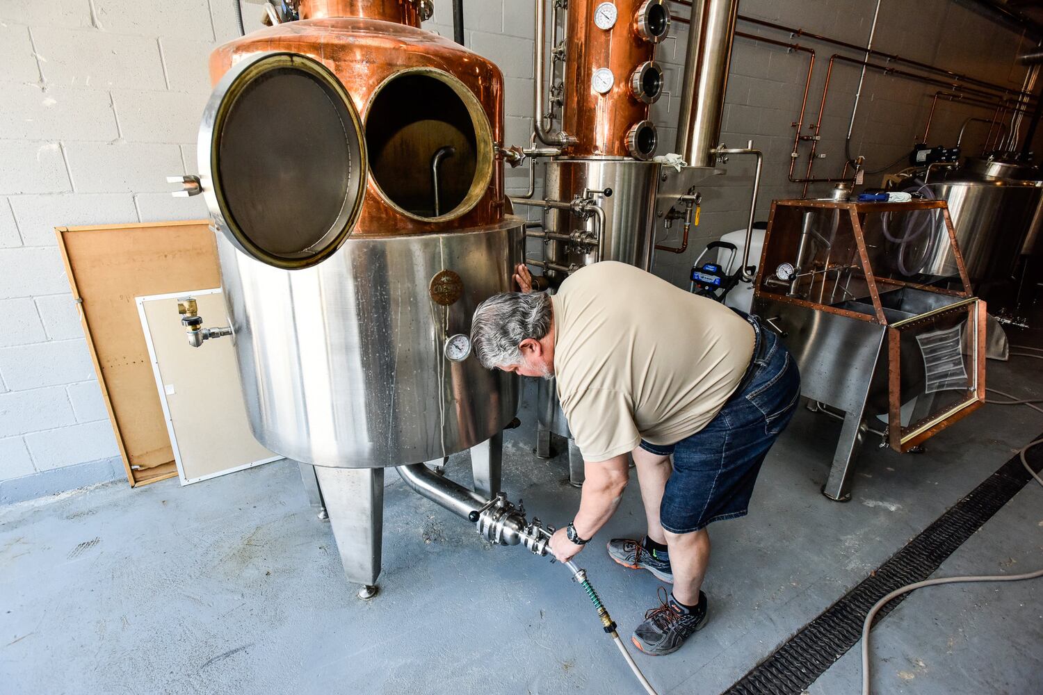 White Dog Distilling Company open in downtown Middletown