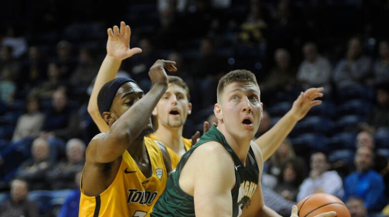 WSU’s Loudon Love was the Horizon League freshman of the year last season. MARC PENDLETON / STAFF
