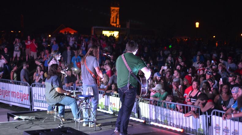 90 Proof Twang Acoustic plays at a previous Whimmydiddle Country Music Festival. CONTRIBUTED