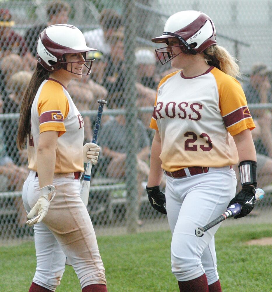 PHOTOS: Ross Vs. Wyoming Division II Sectional High School Softball