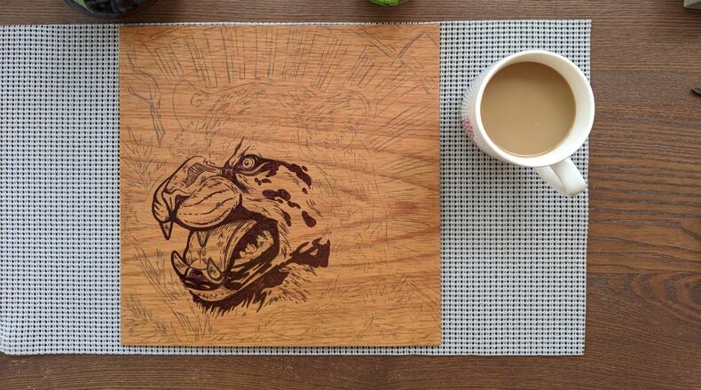 Jaguar by Kate Rowekamp, director of education and digital content producer at the Fitton Center, is part of encouragement for artists to express themselves during the coronavirus pandemic as part of the #QuarantineCreative Facebook group. CONTRIBUTED