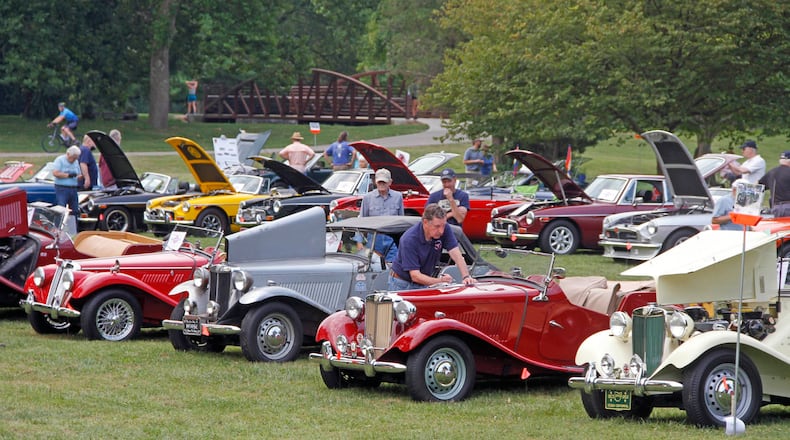 The annual British Car Day is Saturday, Aug. 3, at Eastwood Metro Park. More than 220 British cars are expected to attend. SKIP PETERSON / CONTRIBUTED
