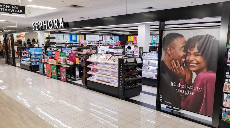 Sephora will be added to Kohl’s stores in Fairfield Twp. and West Chester Twp. in 2022. CONTRIBUTED