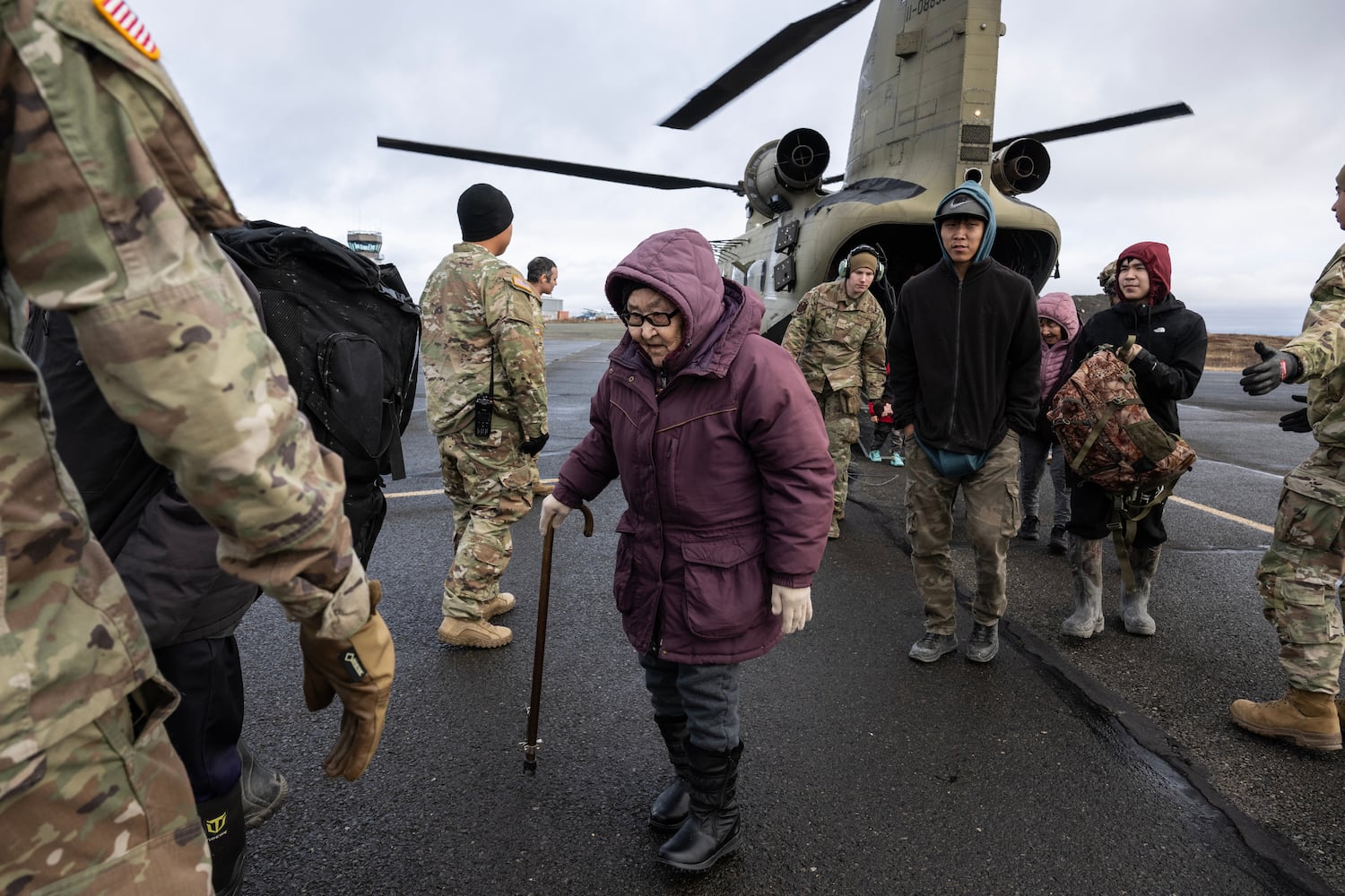 US Extreme Weather Alaska Typhoon Aftermath
