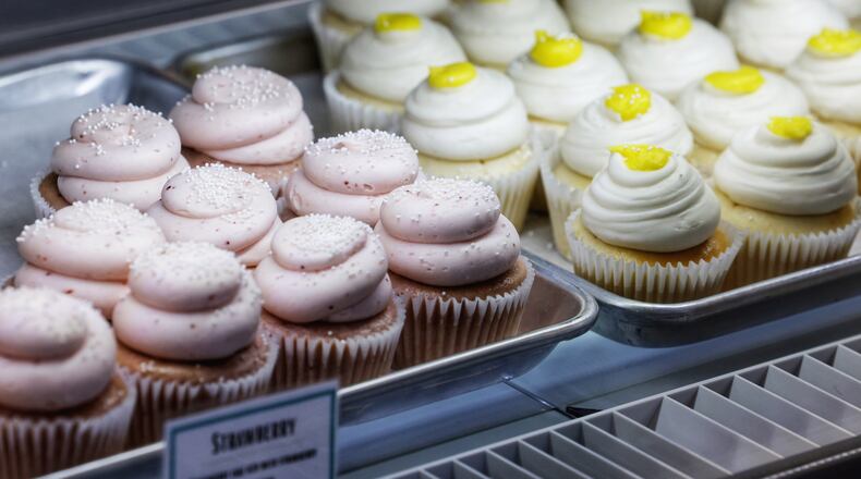 Luke Heizer has opened Luke's Custom Cakes in the former True West Voffee location on High Street in downtown Hamilton. NICK GRAHAM / STAFF