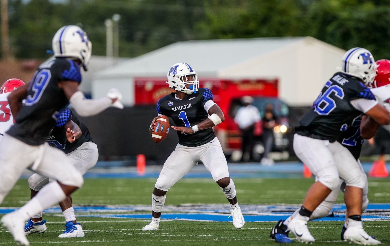 082820 Hamilton Football vs Princeton
