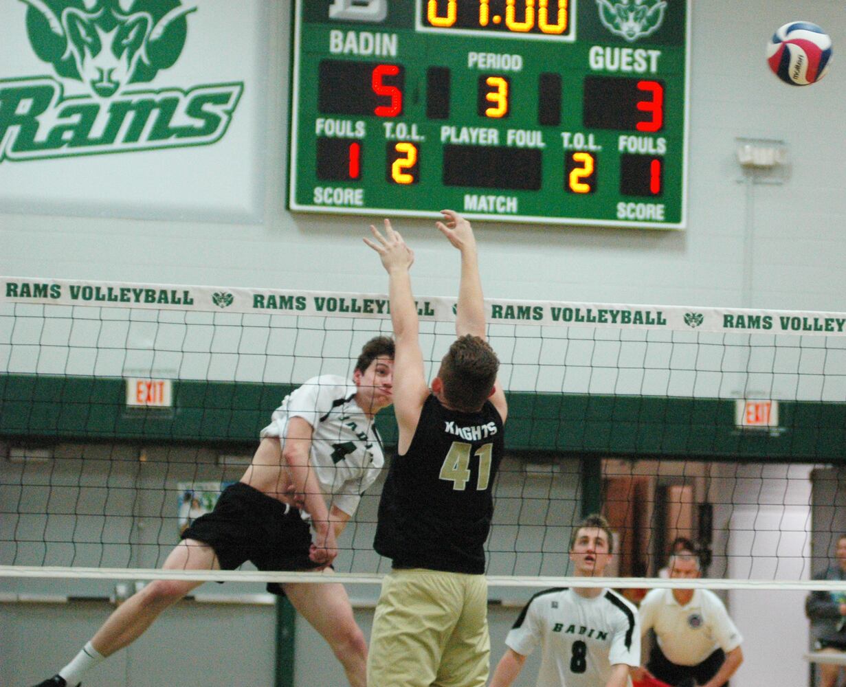 PHOTOS: Badin Vs. Alter High School Boys Volleyball