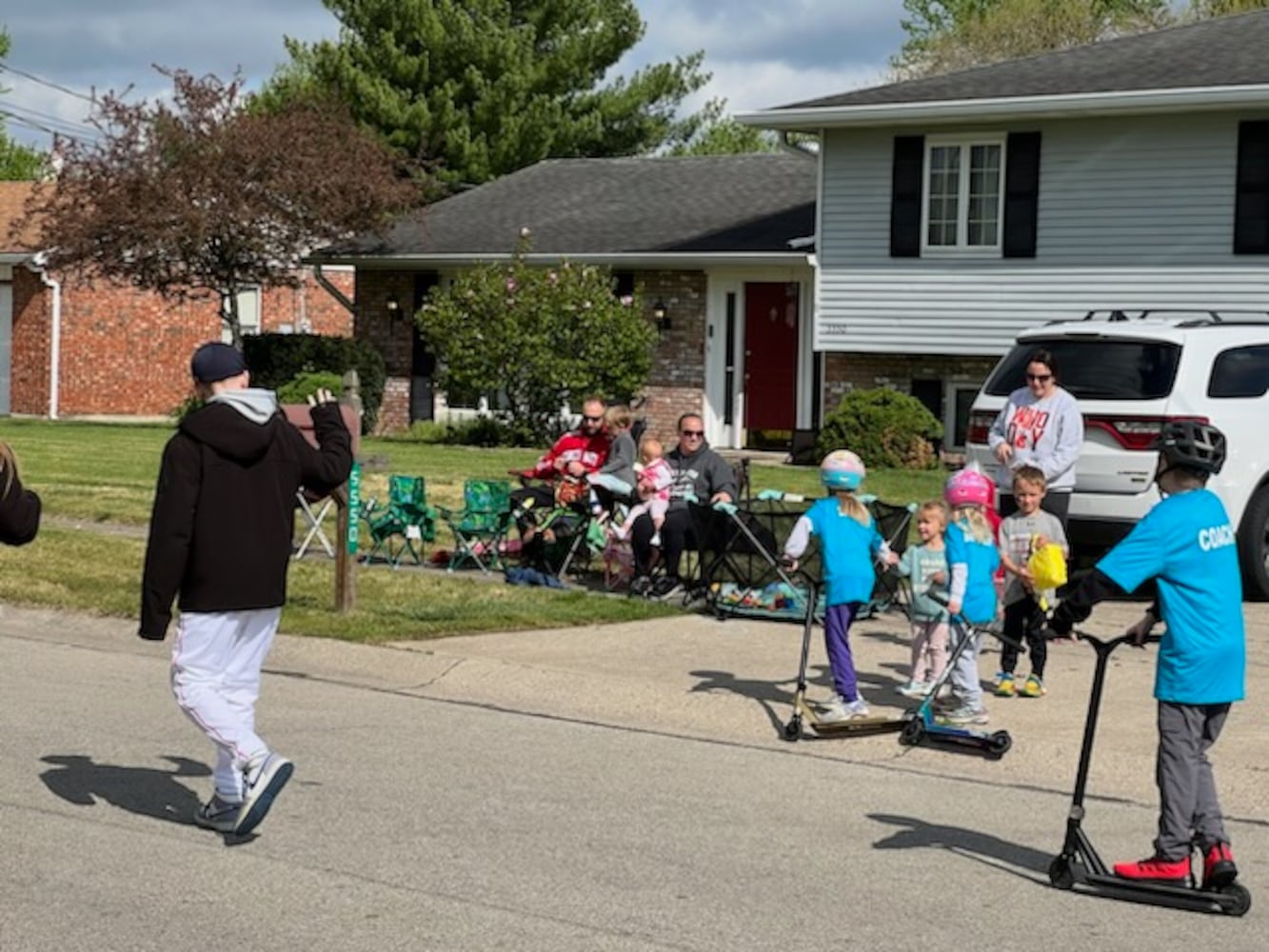Nuxhall fields parade and opening day