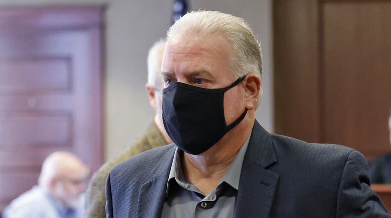 Hamilton chiropractor Dr. Stephen Boyd, who is accused of sex crimes involving patients, was in Butler County Common Pleas Court Tuesday , Nov. 2 for a pretrial hearing NICK GRAHAM/STAFF