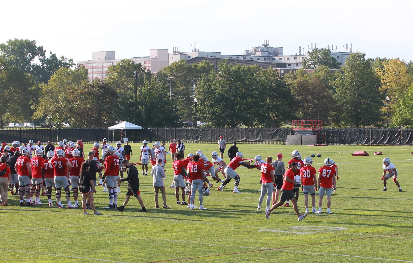 Ohio State Buckeyes football preseason camp