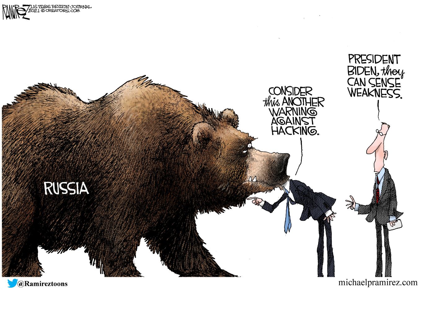 Week in cartoons: Jan. 6 commission, ransomware and more