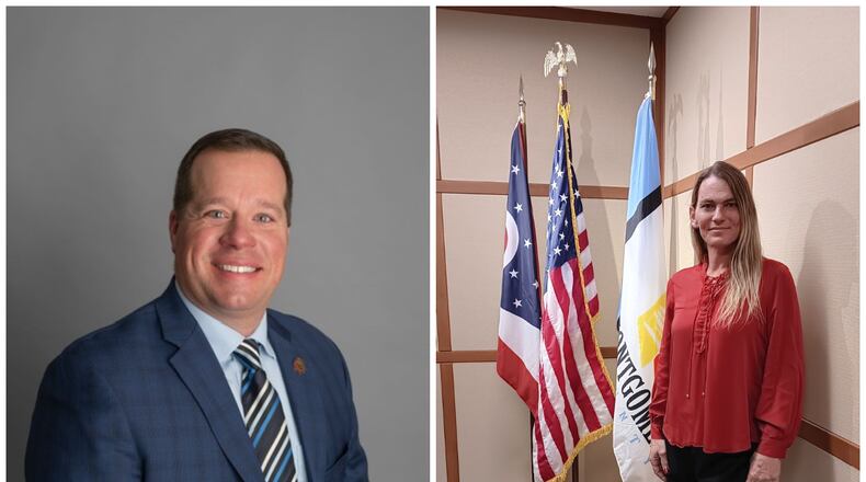 Incumbent Republican Rep. Rodney Creech, R-West Alexandria, (left) is looking for his third term in the Ohio House. He's being challenged by Bobbie Arnold (right), a political newcomer also from West Alexandria.