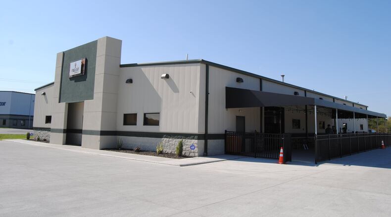 FigLeaf Brewing Co. opened at 3387 Cincinnati-Dayton Road in Middletown this weekend with the capacity for 20 taps. Its first brews include a Basmati Cream Ale, a Red Saison, an American IPA and an Imperial Brown Porter. ERIC SCHWARTZBERG/STAFF