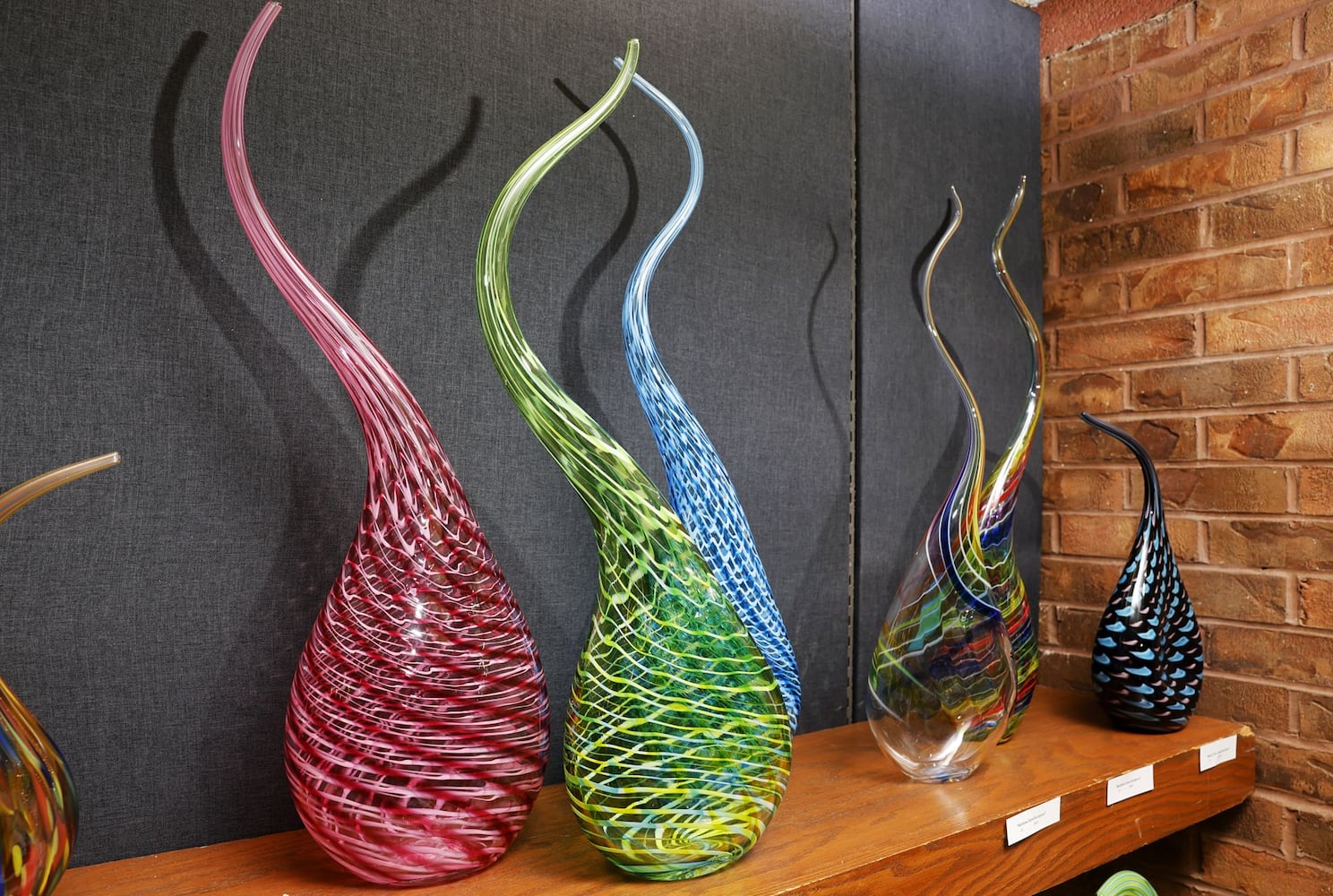 Darren Goodman Glass exhibit