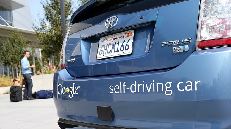 Local site could be selected for federal driverless car designation. Getty Image