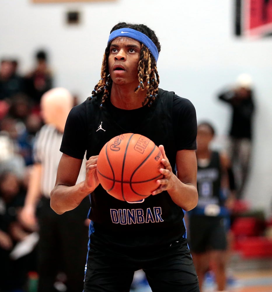 Dunbar Belmont basketball