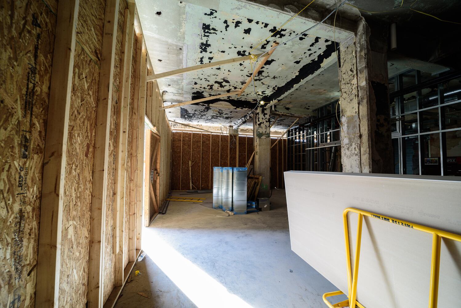 Dayton Arcade construction October 2020