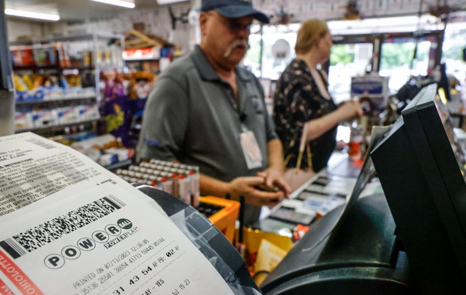 Bee-Gee's Market on Bigger Road in Kettering has been a popular source for lottery fans over the years. STAFF