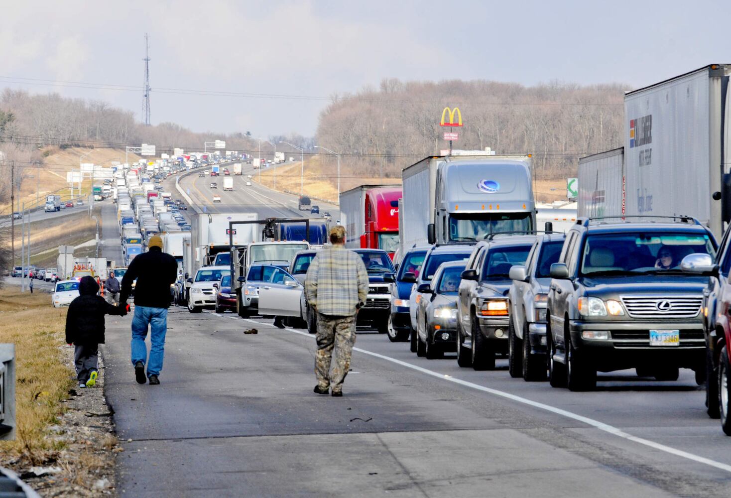 I-75 pileup Middletown