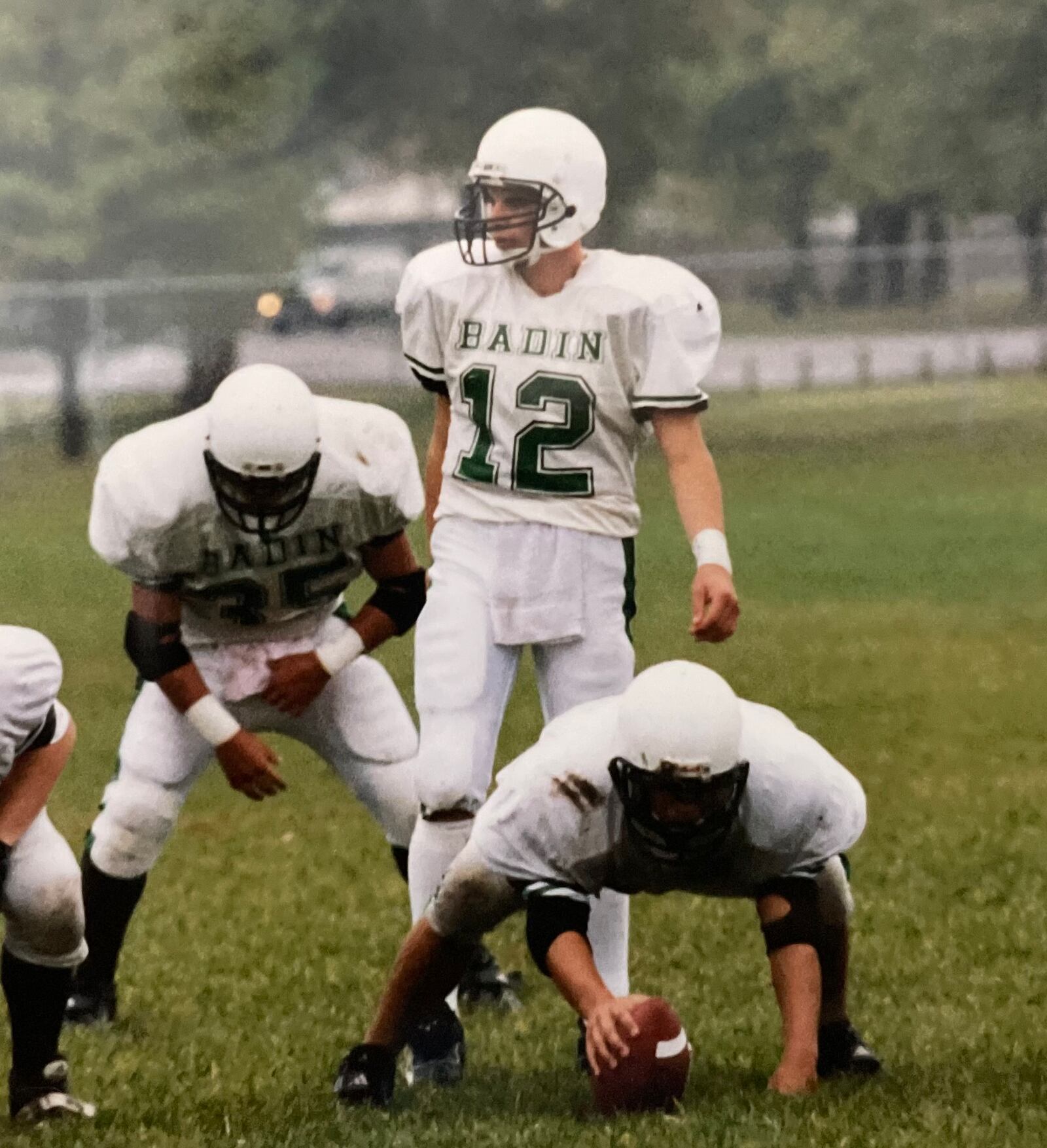 Former Badin quarterback Tommy Puma (12) prepares to take a snap. CONTRIBUTED
