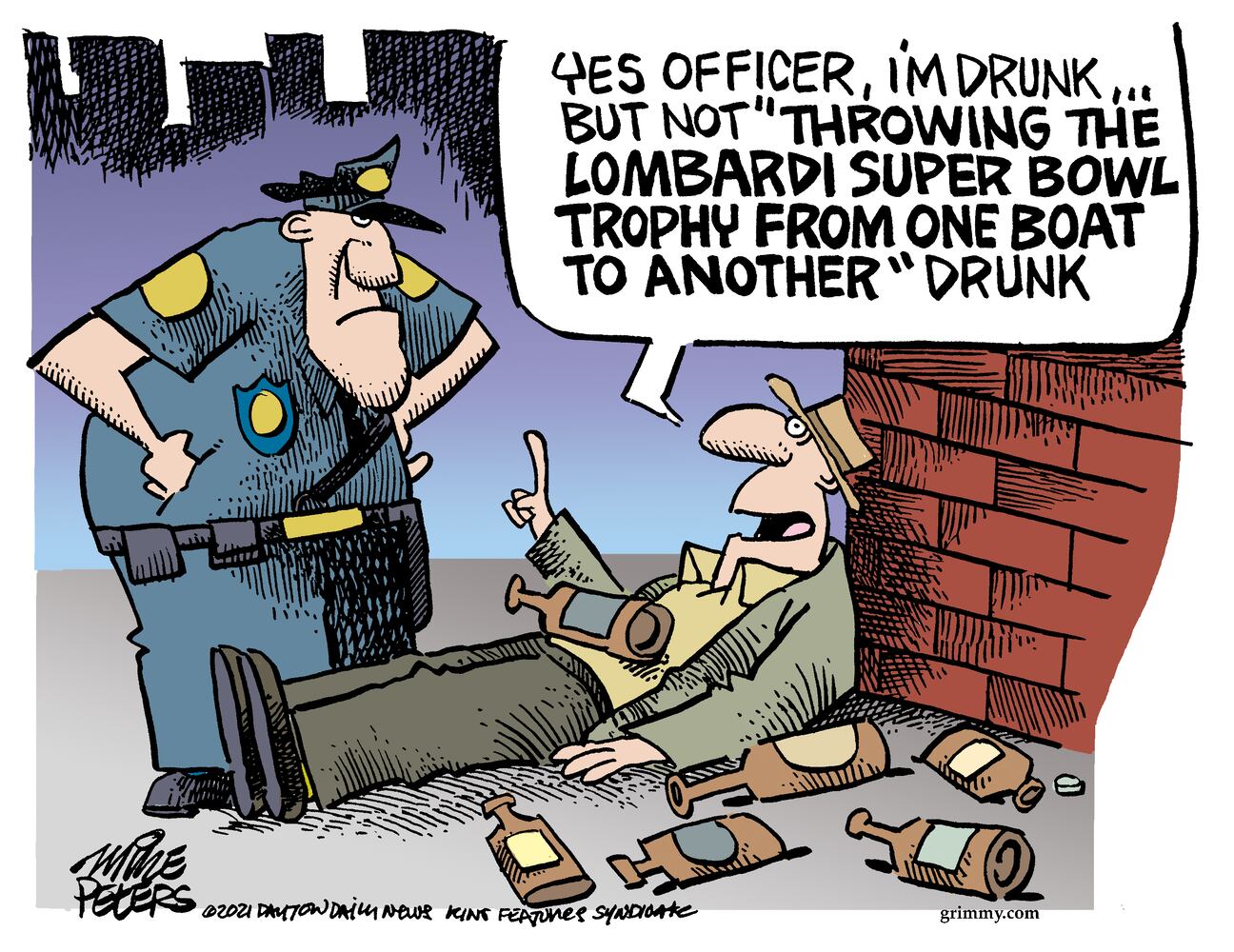 Week in cartoons: Frigid Texas, Rush Limbaugh and more