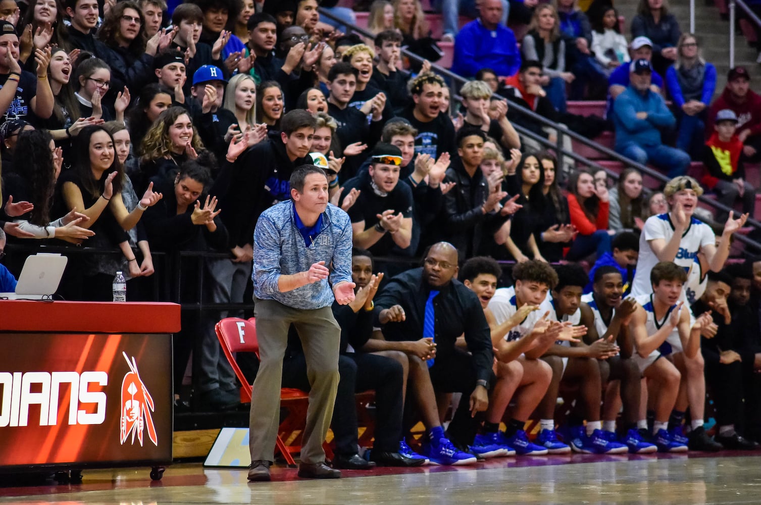 Hamilton vs St. Xavier Division 1 boys basketball