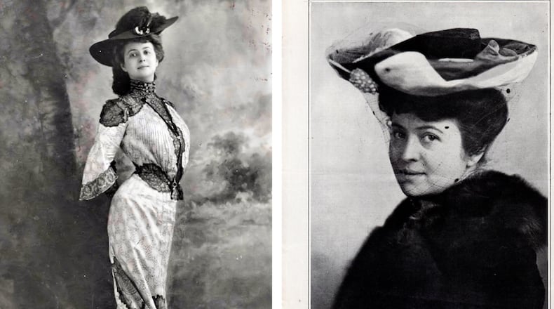 During Genevieve Smith’s early acting career up to 1895, she was billed as Genevieve Harrison and then as Genevieve Haines until she and Robert Haines divorced in 1908. As early as 1896 she was conducting her playwriting career as Genevieve Greville and later as Neville De Mioton. BUTLER COUNTY HISTORICAL SOCIETY/CONTRIBUTED