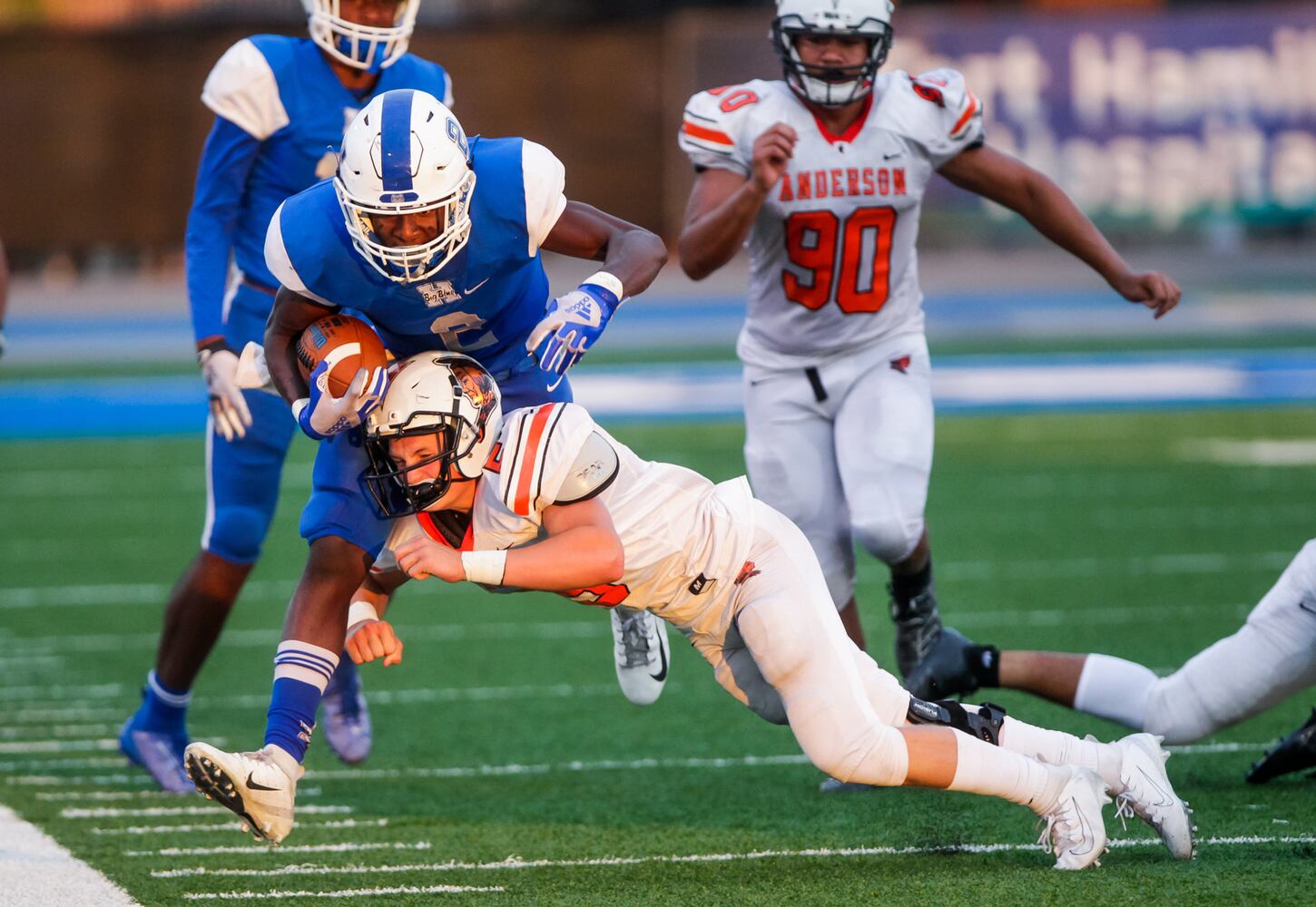 Hamilton Big Blue Football beats Anderson