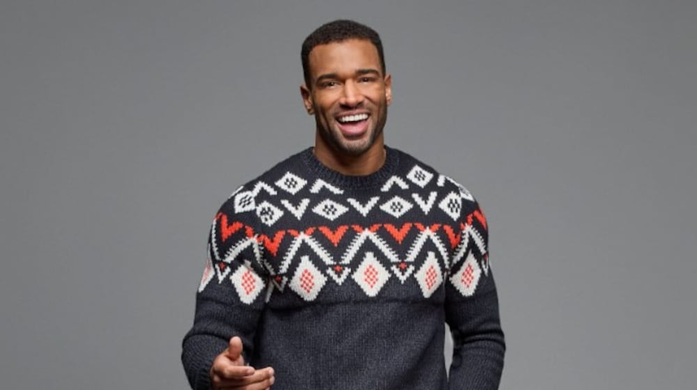 Hamilton native Marcus Brodie is competing for the title of "Mr. Christmas" and an upcoming role in a Hallmark Christmas movie. HALLMARK MEDIA/ WES AND ALEX PHOTOGRAPHY