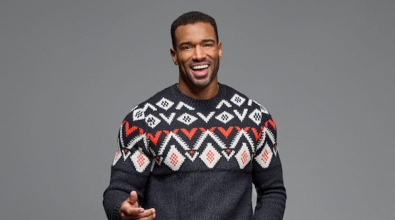 Hamilton native Marcus Brodie is competing for the title of "Mr. Christmas" and an upcoming role in a Hallmark Christmas movie. HALLMARK MEDIA/ WES AND ALEX PHOTOGRAPHY