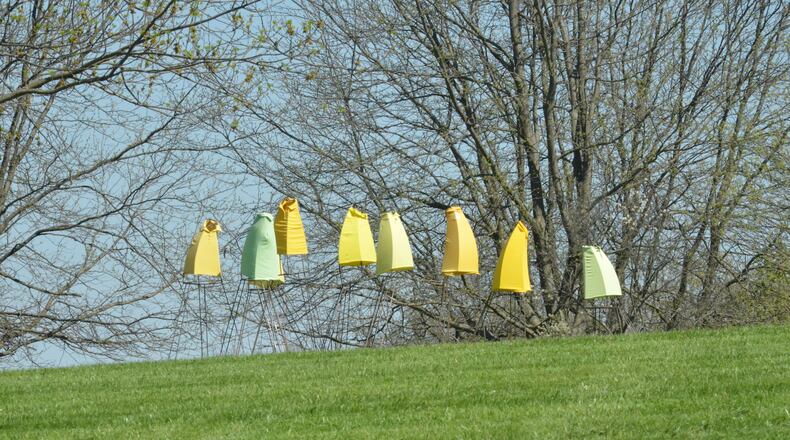 Pyramid Hill will continue efforts to recognize International Sculpture Day, as it has in years past with sculptures like this, with Art & Earth Day on Saturday, April 24. CONTRIBUTED