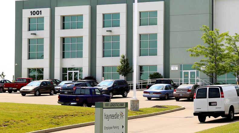 A view of a building inside the Monroe Logistics Center. Blue Buffalo Co., a pet food company, is opening a distribution center in the complex.