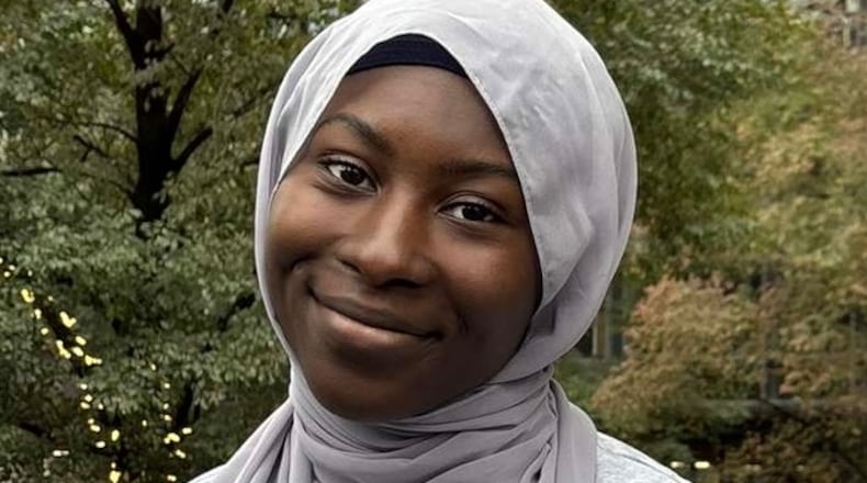 For the first time in Butler Tech’s 50-year history three of its high school students have been chosen among Ohio’s top five finalists for a prestigious the U.S. Presidential Scholar Award. Pictured is one of the finalists Maryam Tunkara, a Lakota West High School student who takes classes at Butler Tech’s Bioscience Center and scored a perfect 36 on her ACT exam. (Provided)