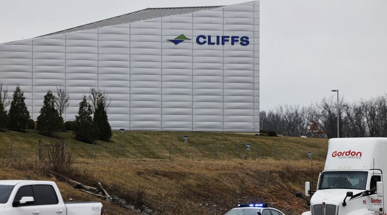 The Cleveland-Cliffs Research Center in Middletown is visible from Interstate 75. The Cleveland-based steelmaker released mixed financial results from 2023, including the fourth quarter. NICK GRAHAM/STAFF