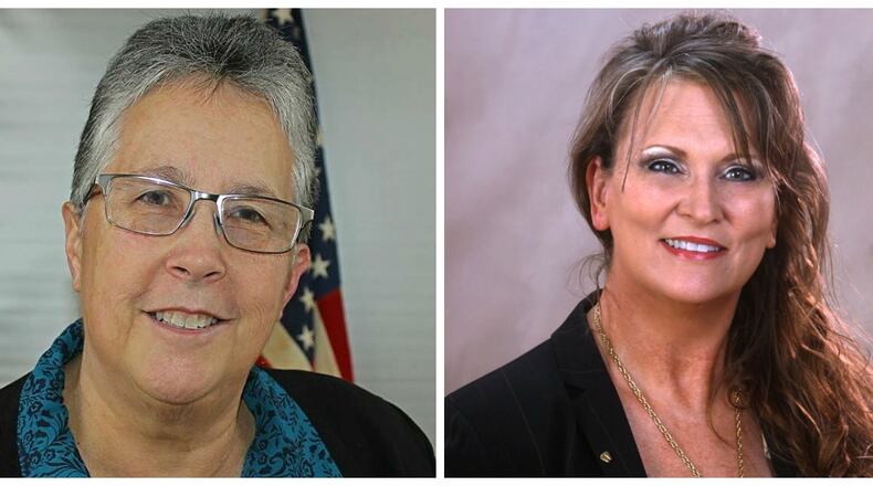 Rebecca Howard (left), a Democrat from Reily Twp., is challenging Ohio Rep. Candice Keller, R-Middletown, for the 53rd Ohio House seat.