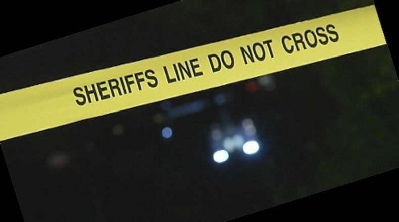 Sheriff's Office crime scene tape