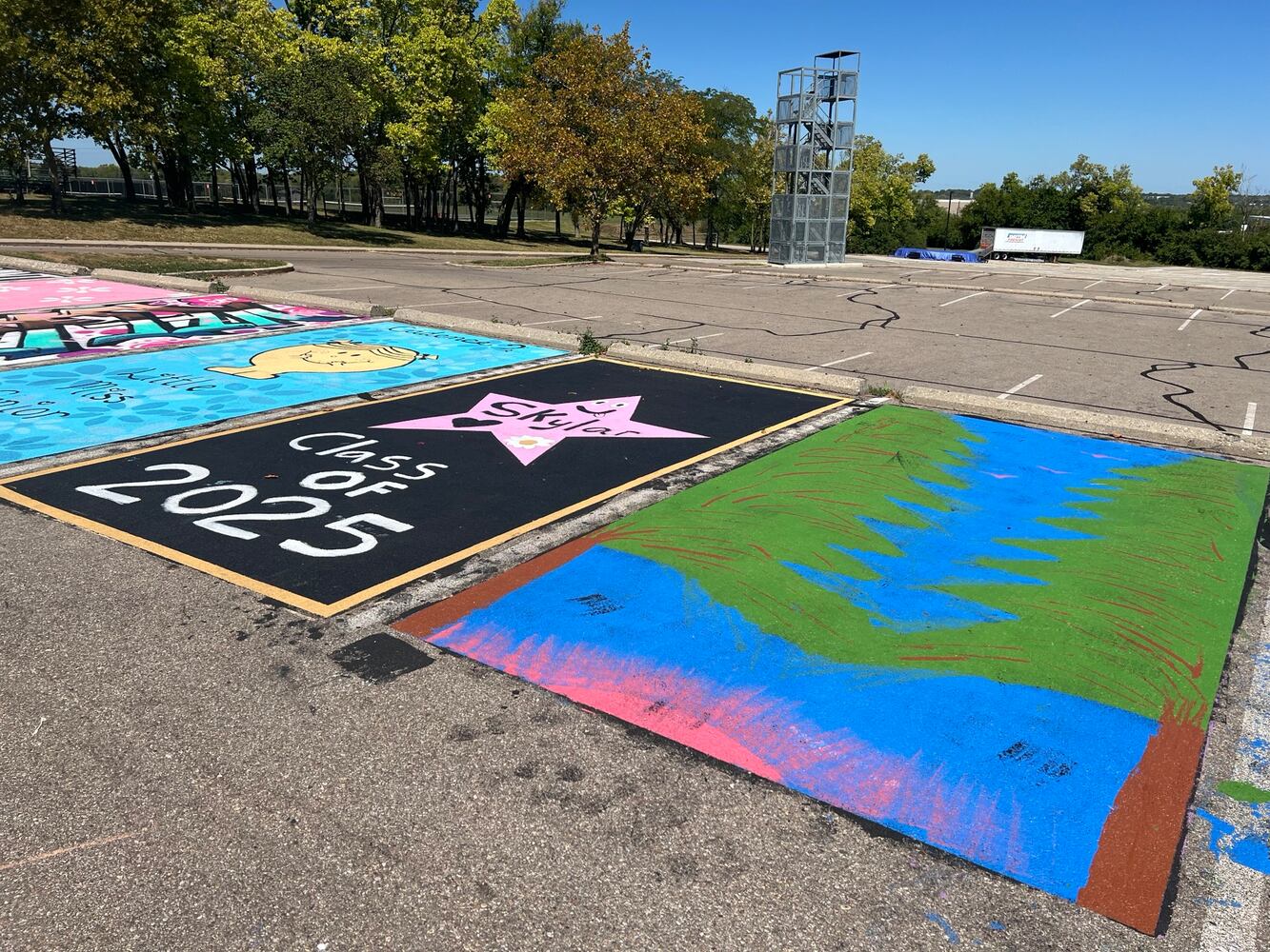Fairfield high school senior parking spaces