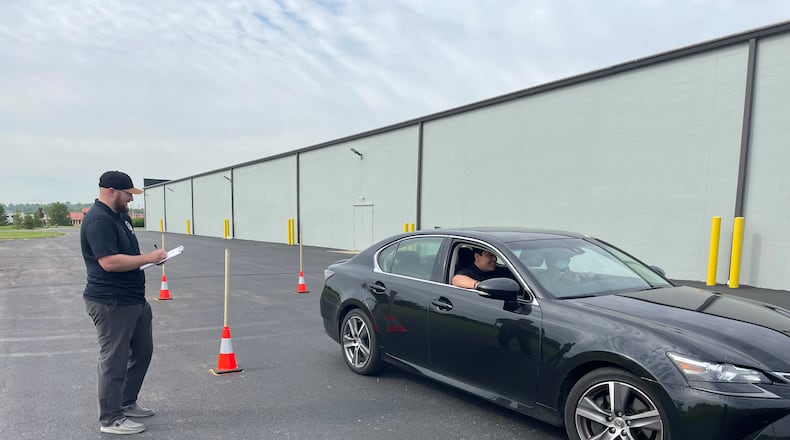 Butler County Clerk of Courts Mary Swain is starting a new program to offer behind-the-wheel testing for new drivers. new Driver Examiner's to talk to you. Pictured here is new test examiner Jordan Wilson.