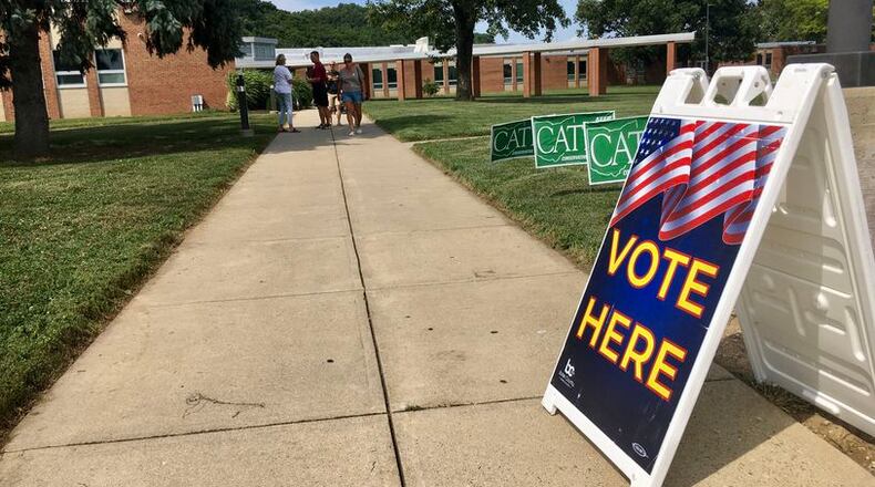Residents in three local school systems - Ross, Talawanda and Kings - will decide on the fate of proposed school tax hikes that will directly impact the quality of learning in their K-12 schools. All three districts are facing projected budget deficits and share complaints that state funding levels are inadequate to make up the budget shortfalls without an increase in local tax revenue. Voters on Nov. 8 will decide on the proposed tax hikes. (Photo By Michael D. Clark\Journal-News)
