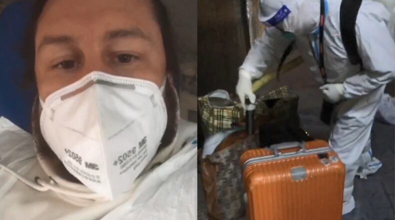 Josh Vaughn, a Fairfield native, is in Shanghai where there is a strict lockdown due to COVID-19. CONTRIBUTED