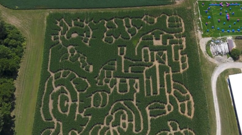 The Niederman Family Farm corn maze for 2017 looks challenging.