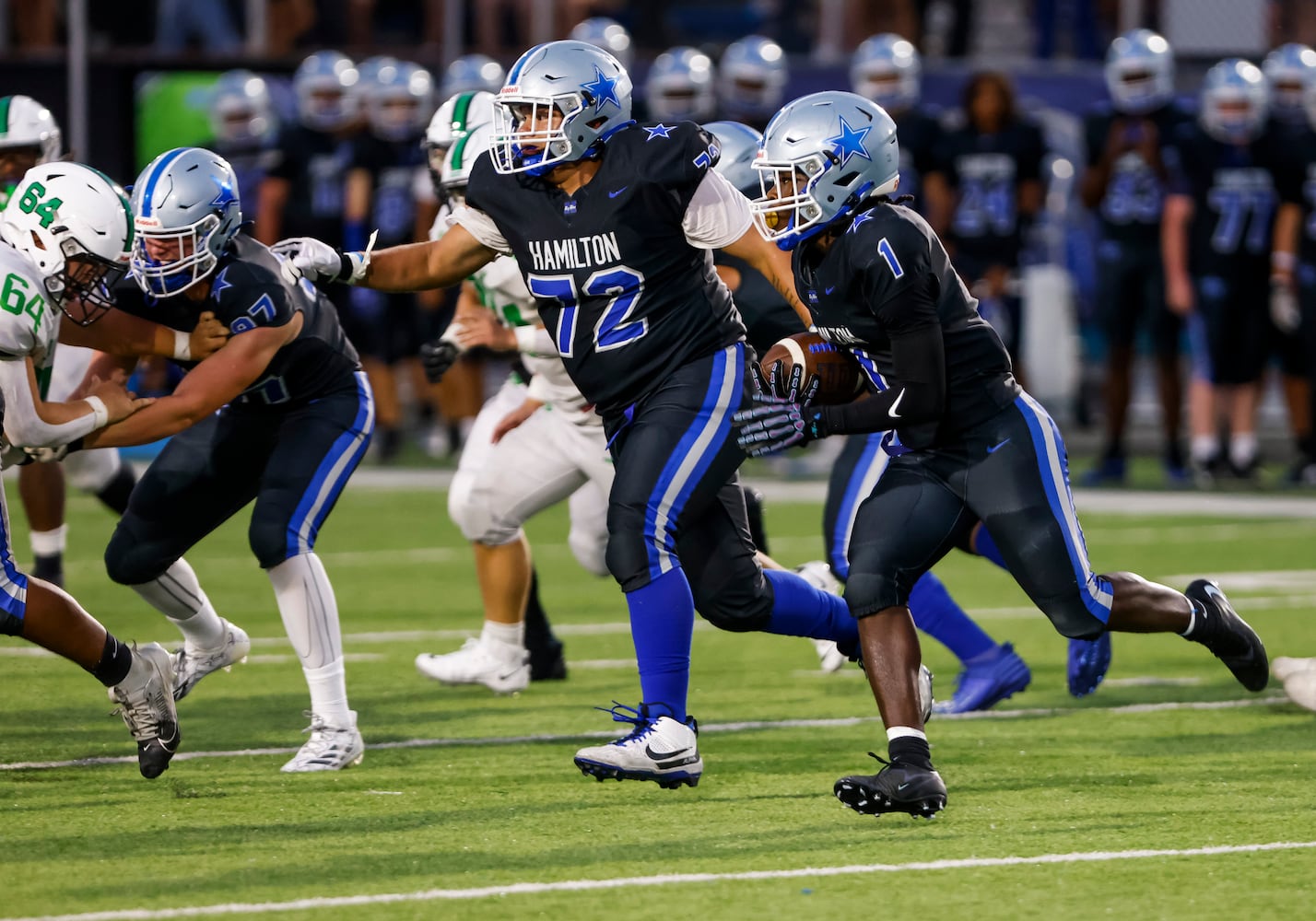 082225 Hamilton Badin football