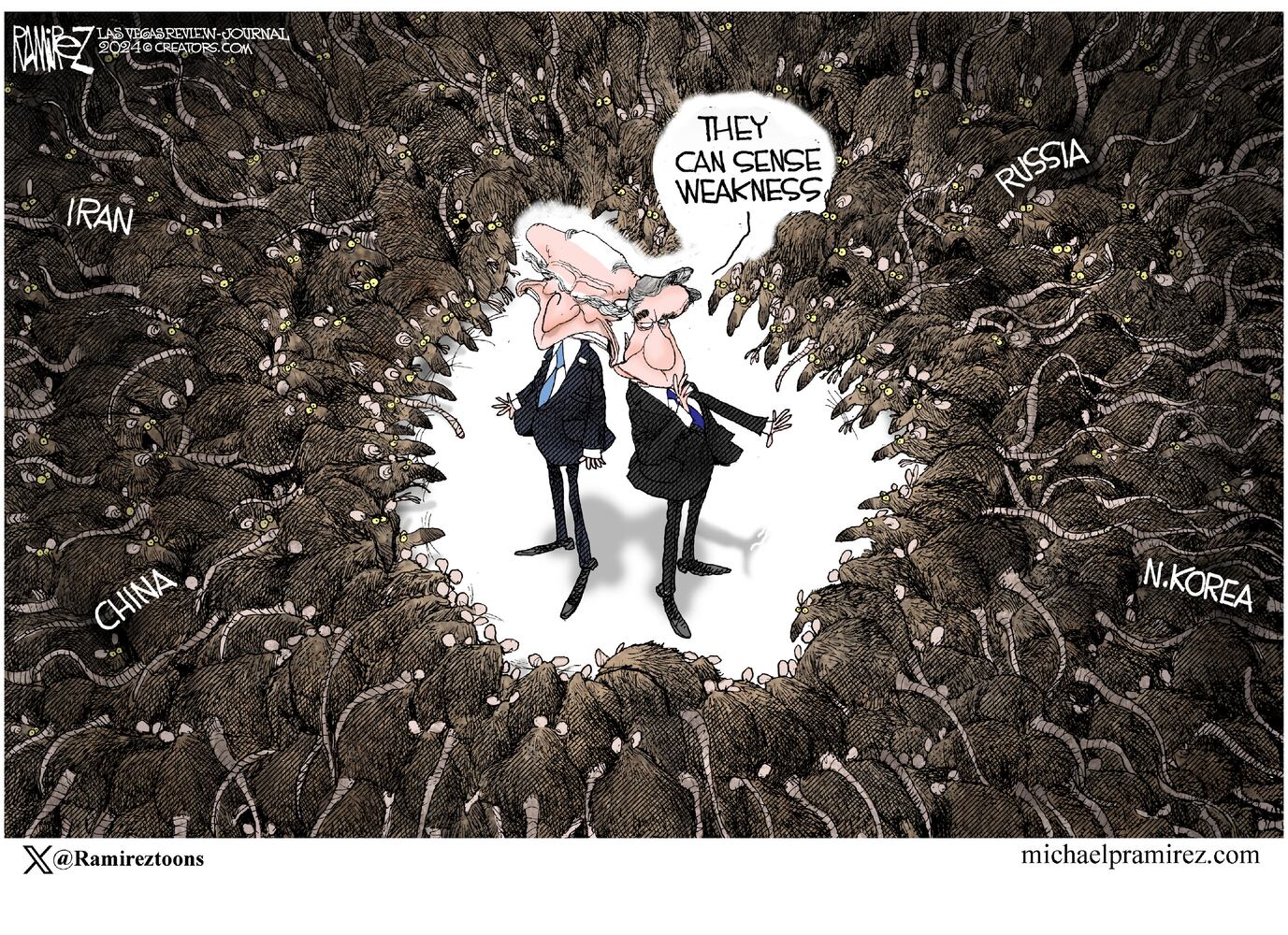 CARTOONS: Michael Ramirez, Jan. 13, 2024