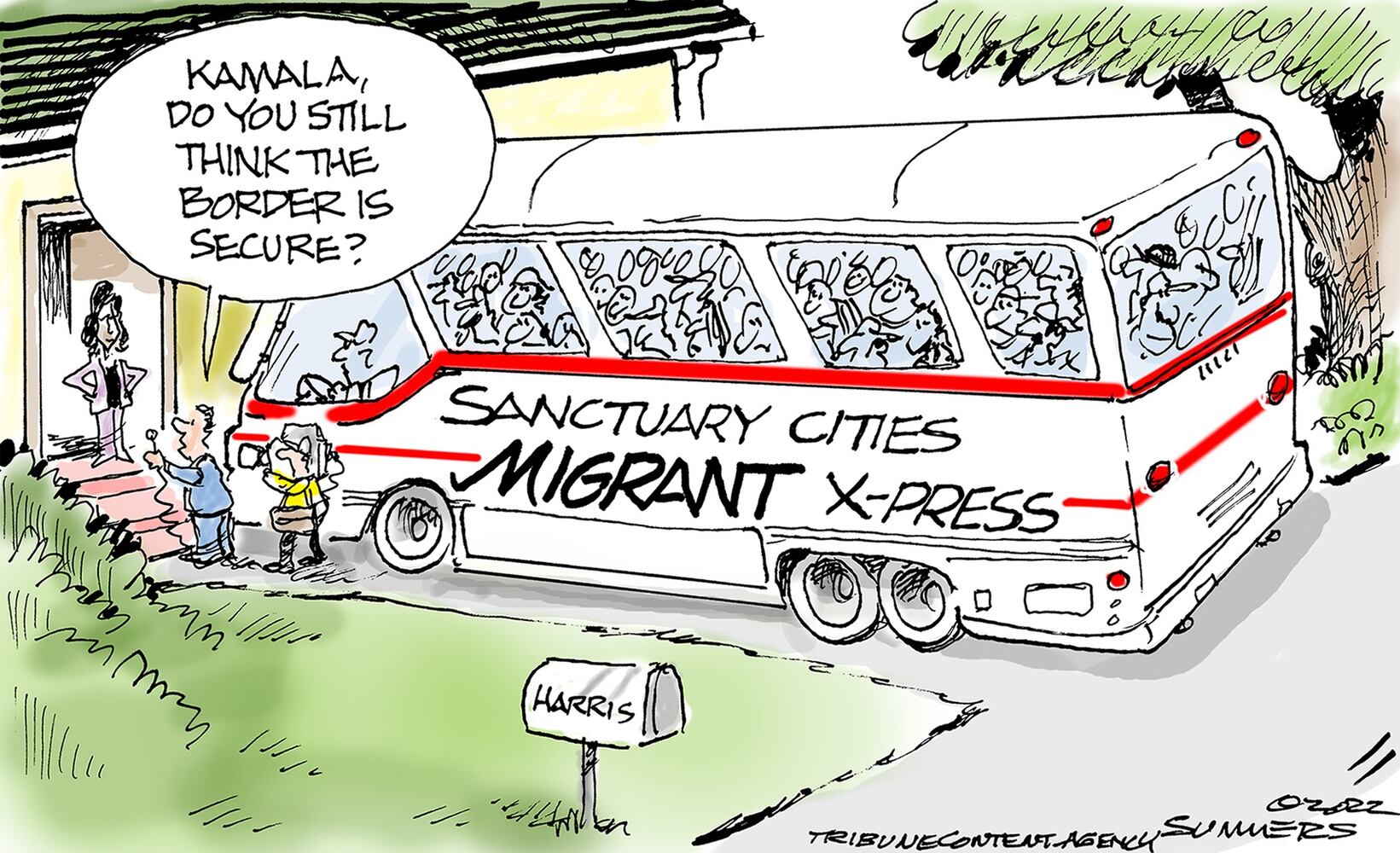 WEEK IN CARTOONS: Busing migrants, Trump, Biden and more