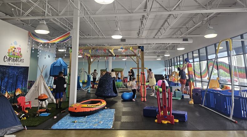 Capabilities in West Carrollton is a play space where every child of all abilities is welcome. LINDSEY GABRIEL/CONTRIBUTED